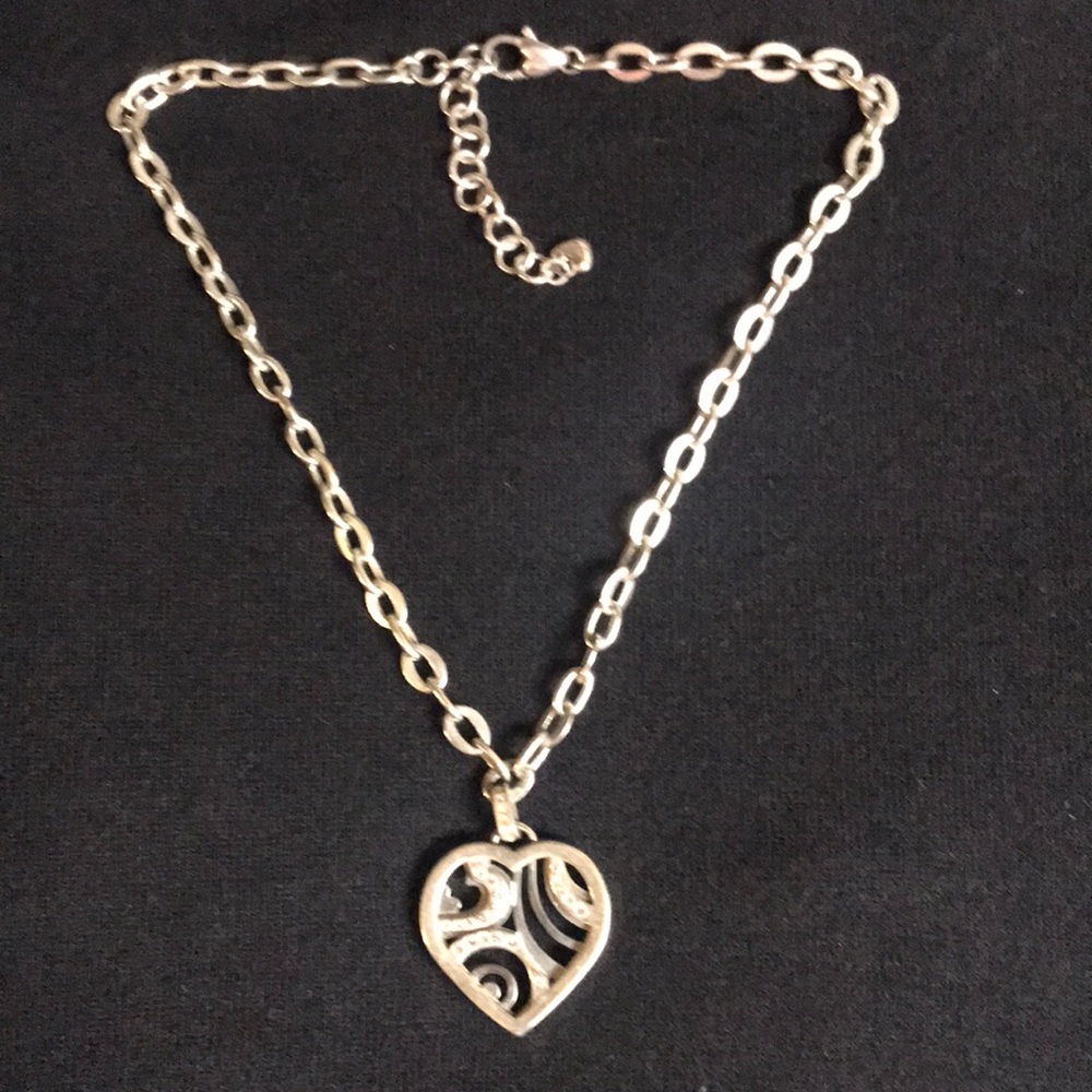 Brighton silver chain link necklace